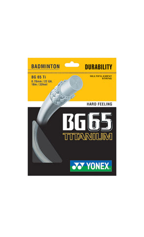 YONEX BG65Ti Black